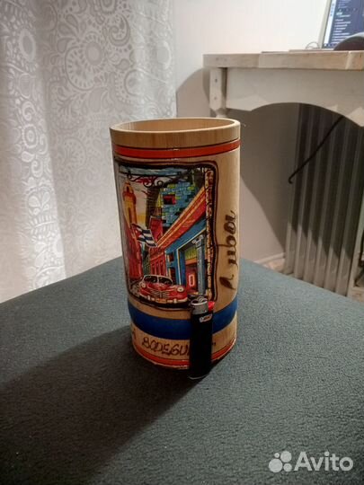 Кружка деревянная Куба