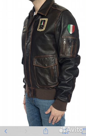 Aeronautica millitare куртка пилот Made in Italy