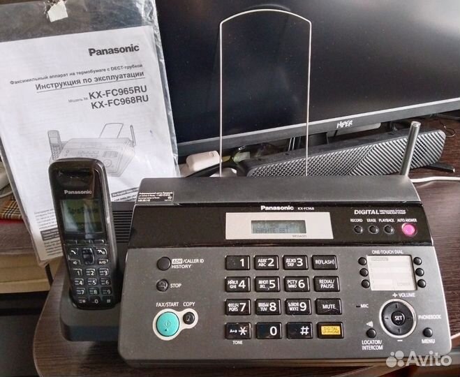 Телефон Факс Panasonic KX-FC968RU