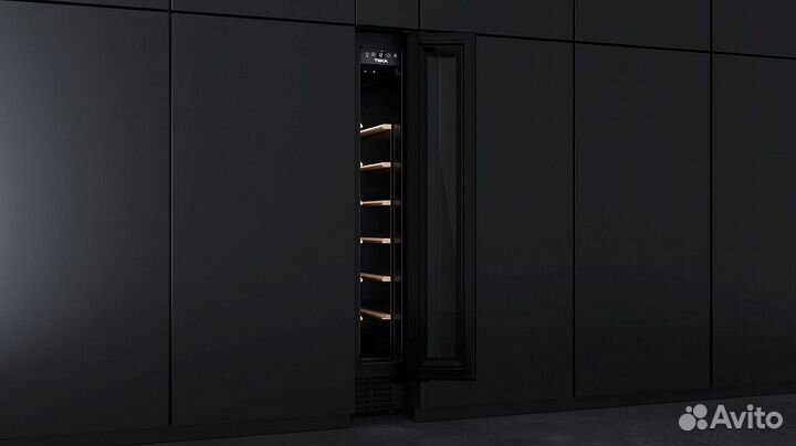 Винный шкаф teka RVU 10008 black glass (113610003)