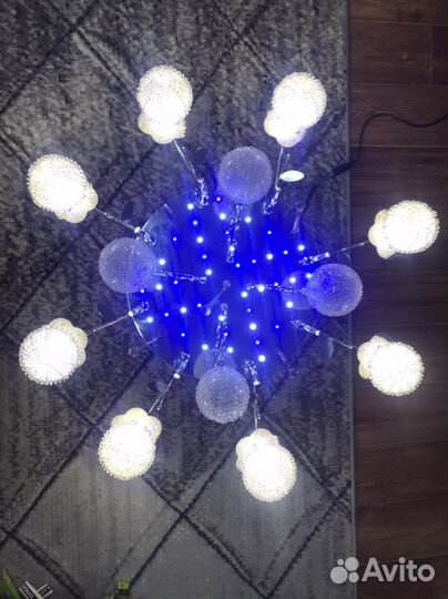 Люстра светодиодная с пультом