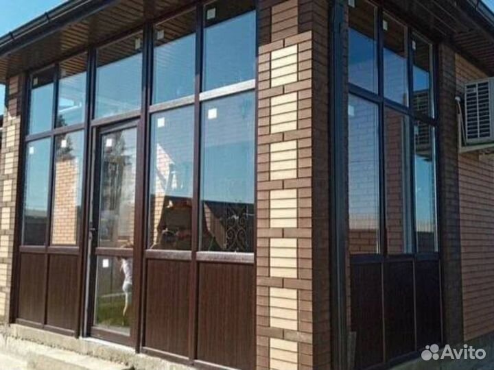 Алюминиевые окна на заказ Рассрочка 0%