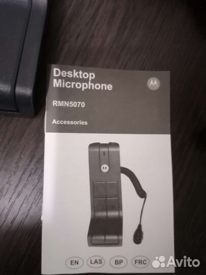 Новый микрофон для радиостанции Motorola