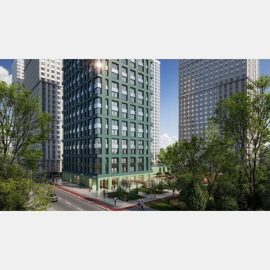 1-к. квартира, 27 м², 16/26 эт.