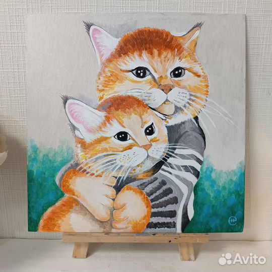 Картина акрилом 