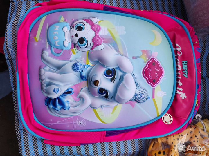 Рюкзак в школу для девочки