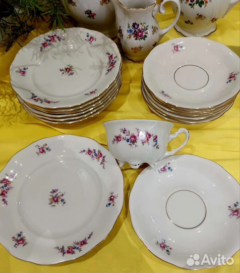 Tielsch. Koenigszelt.1945-1952 гг. Чайная тройка