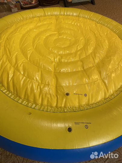Надувной манеж, бассейн, батут 170х60 см