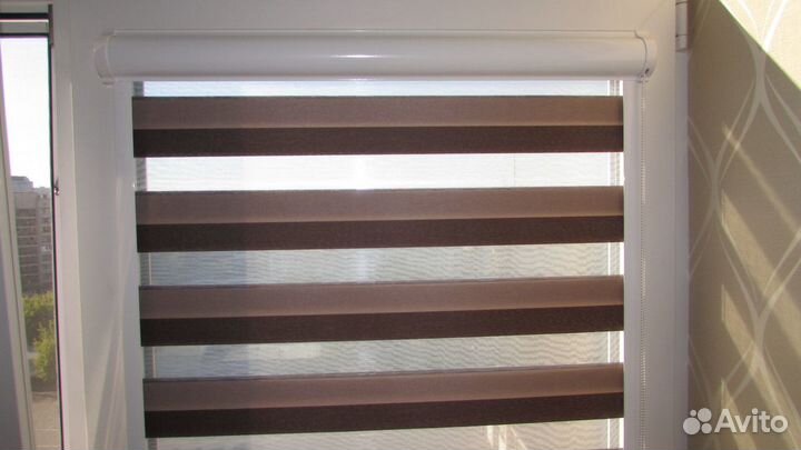 Жалюзи рулонные день ночь