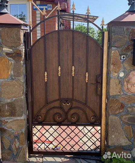Кованые ворота