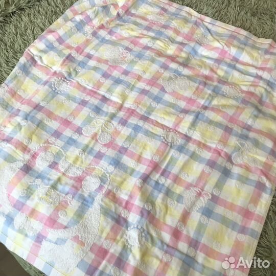 Махровое покрывало детское