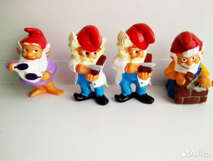 Игрушки из киндера 90х