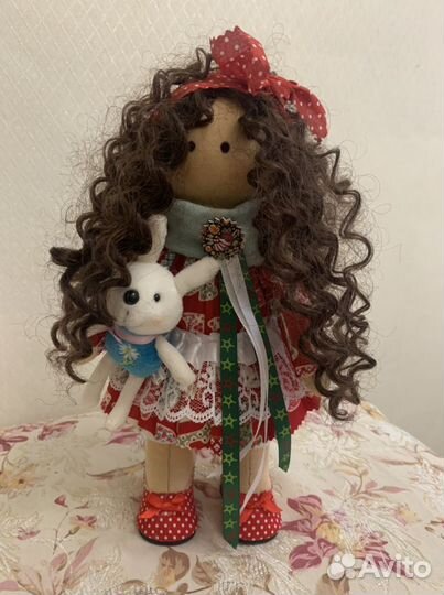 Интерьерная кукла ручной работы