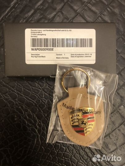 Оригинальный брелок Porsche