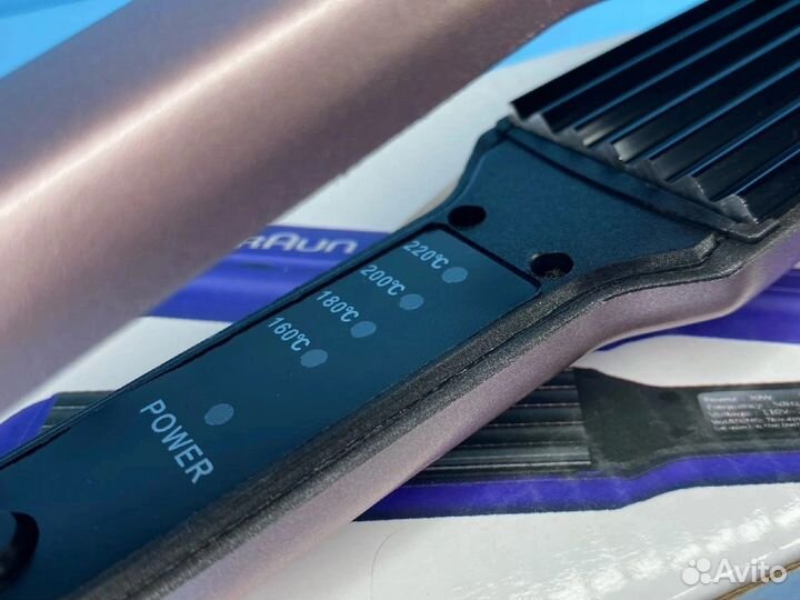 Плойка гафре Braun пастельная