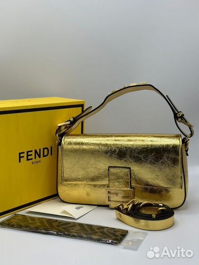 Сумка fendi baguette женская