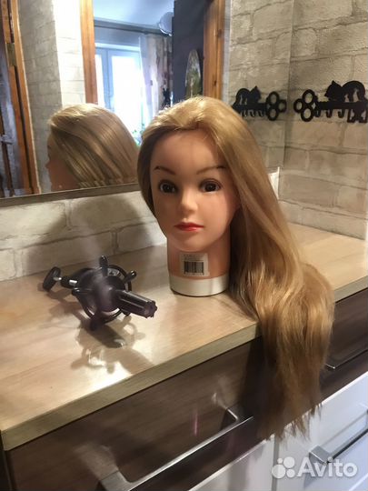 Учебная голова для причесок