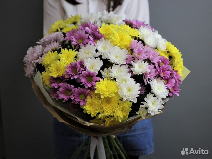 Букет цветы / Хризантемы