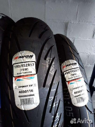 Мотошина 190 55 17 Avon Spirit ST