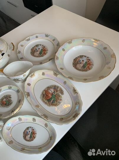 Сервиз столовый мадонна гдр