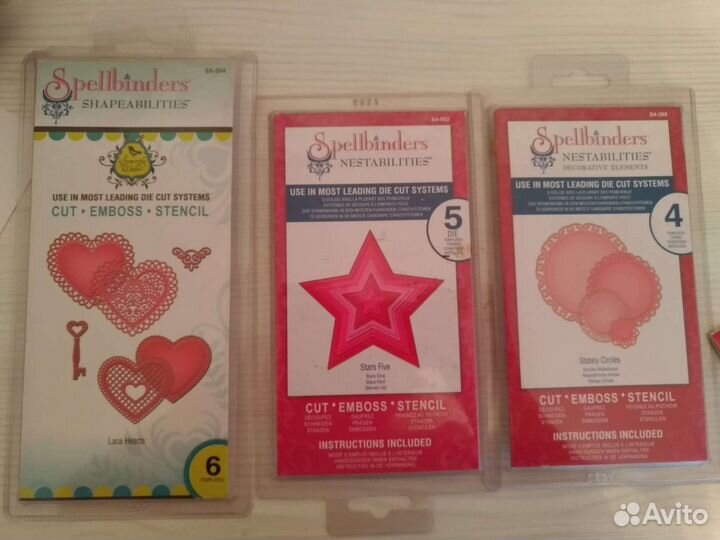 Ножи для вырубки скрапбукинг