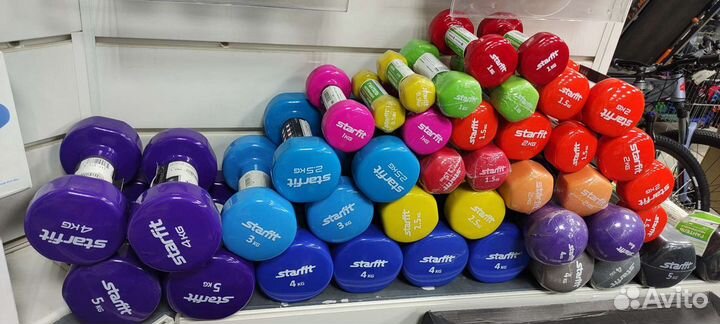 Гантели неопреновые