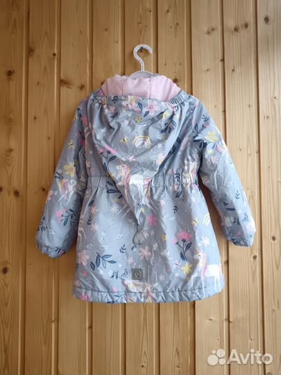 Куртка для девочки демисезонная 110