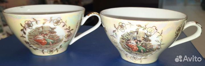 Тарелки, чайники,чайная пара мадонна гдр