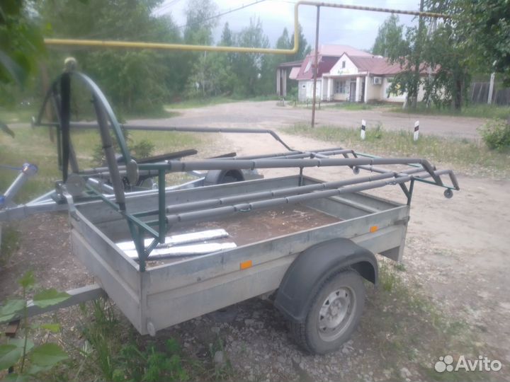 Надставка на прицеп под лодку
