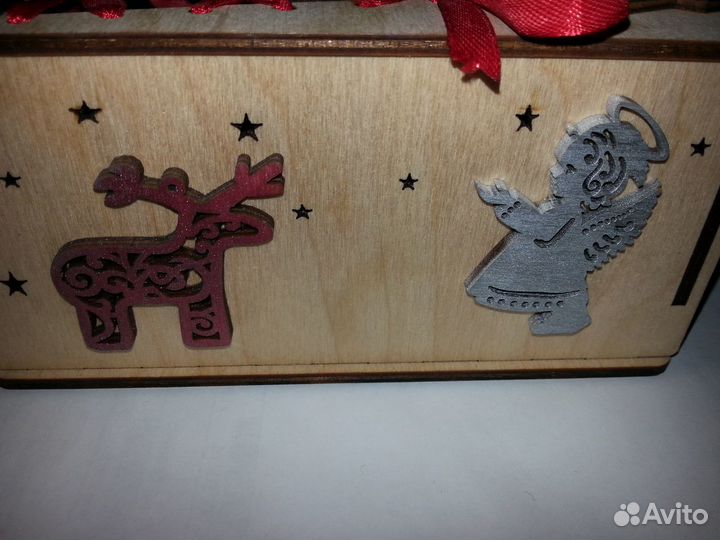 Сувенир Короб подарочный к Новому Году