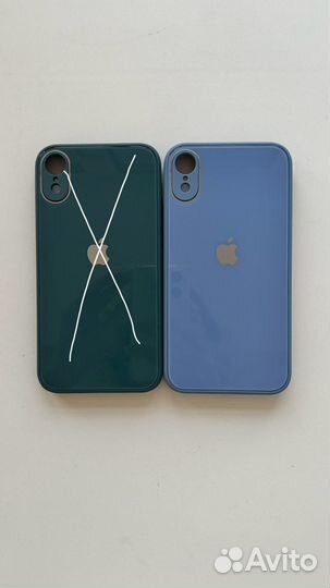 Чехол на iPhone xr стекло