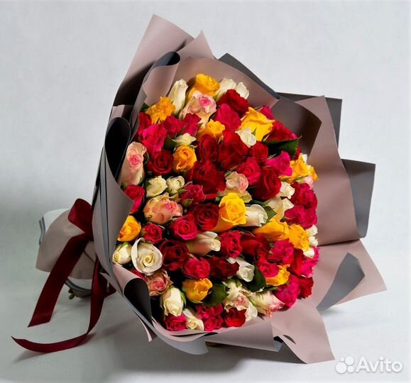 Свежие цветы от склада Доставка Омск