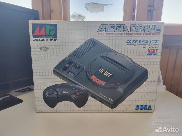 Sega mega drive оригинал комплект