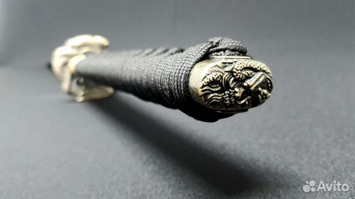 Katana black,gray dragon ложка