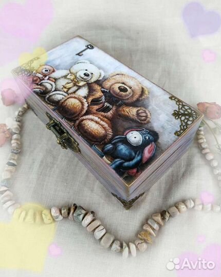 Шкатулка-купюрница 