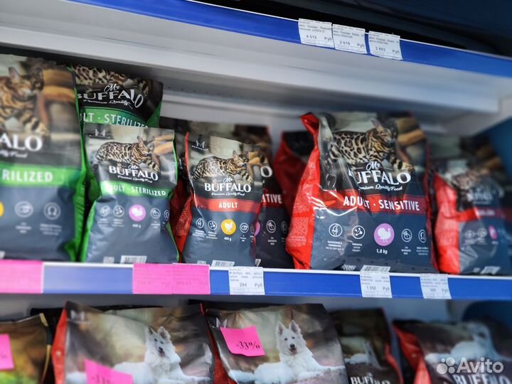Корм для кошек и собак Buffalo