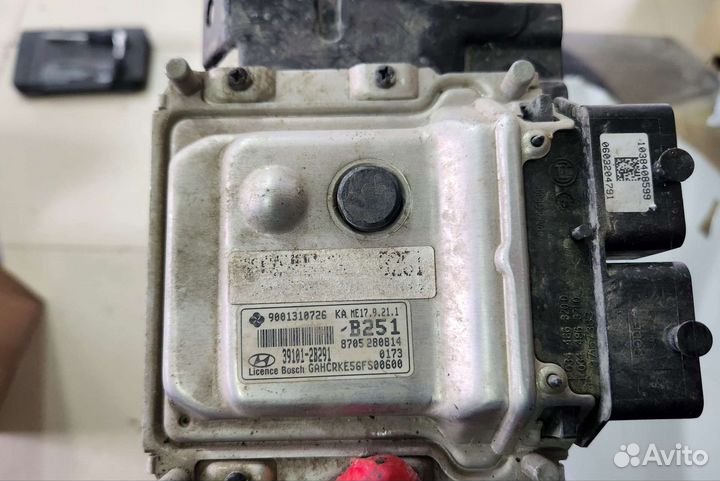 Эбу Hyundai solaris и Kia rio 39101-2B291