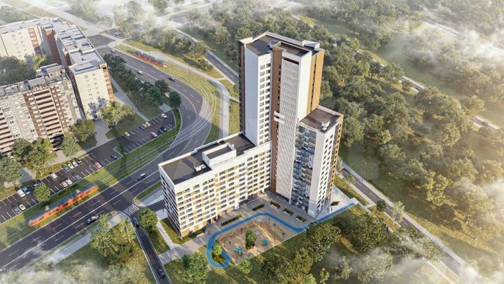 2-к. квартира, 79,9 м², 2/24 эт.