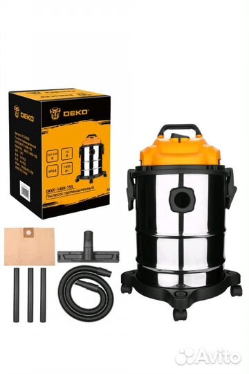 Строительный пылесос новый