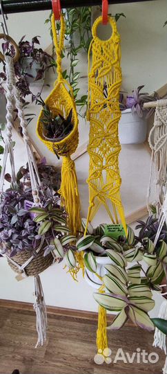 Кашпо подвес макраме