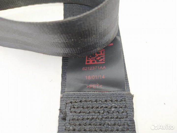 Б/У Б/У Ремень безопасности Черный L1 Англия