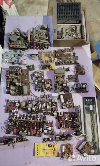 Радиодетали и платы СССР
