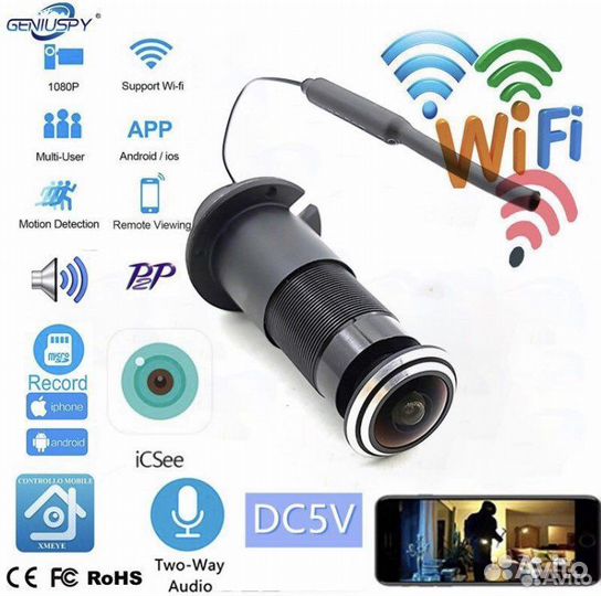 Видеоглазок WiFi
