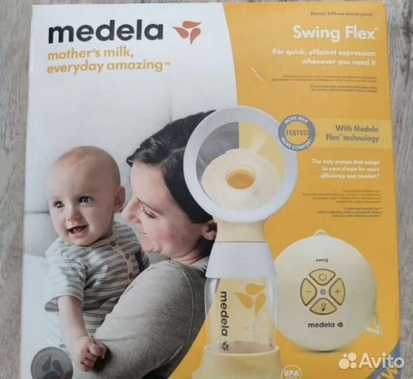 Молокоотсос medela электрический
