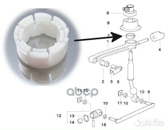 25111220600 втулка кулисы переключения передач