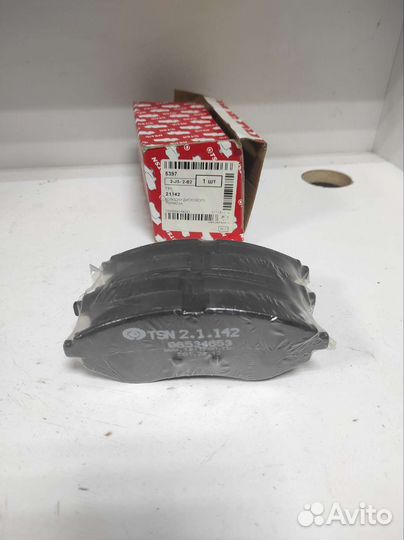 Колодки тормозные передние chevrolet aveo