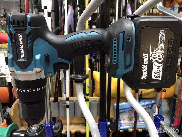 Шуруповерт для ледобура комплект