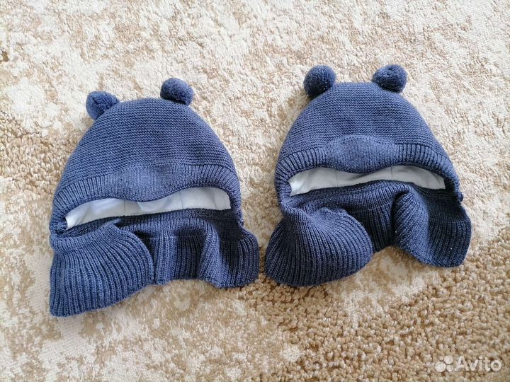 Шапка-шлем зимняя утепленная