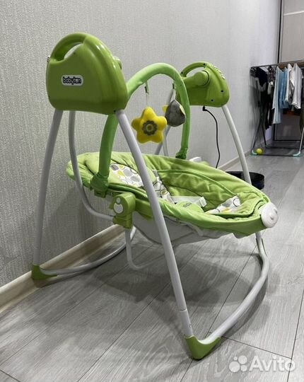 Детские электронные качели для новорожденных