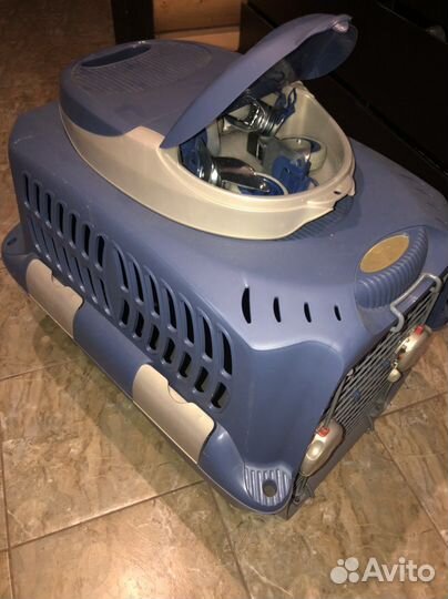 Переноска для средних собак на колесах pet cargo